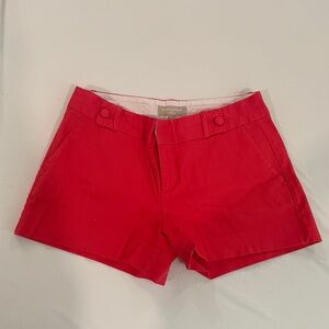Banana republic Ryan fit red shorts